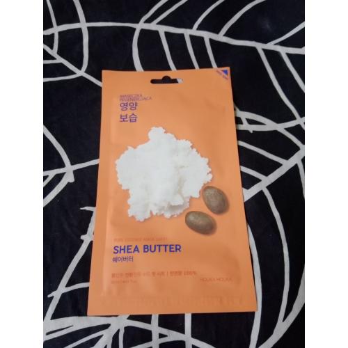 Holika Holika Pure Essence, Shea Butter, Mask Sheet (Maska w płachcie z masłem shea) - opinie | zdjęcie do recenzji od Owocowysad - 4