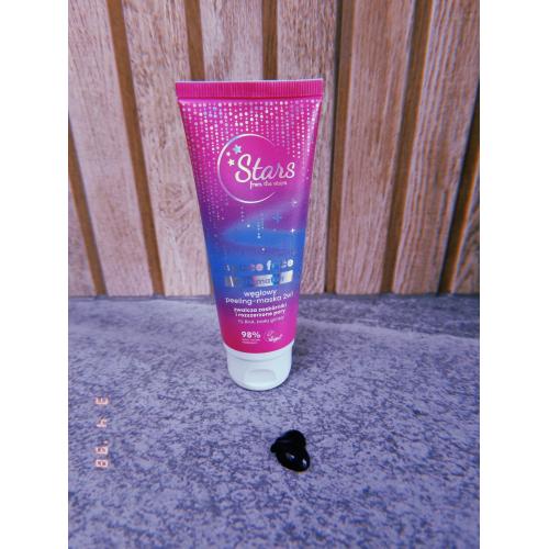 Stars from the stars Space Face, Węglowy peeling-maska 2w1 `Dark Matter` - opinie | zdjęcie do recenzji od Rumcykiewicz
