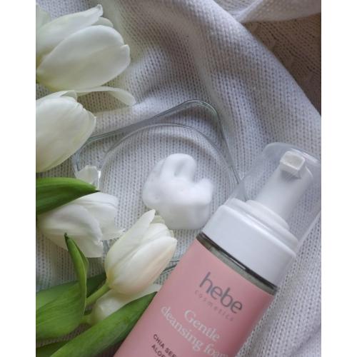 Hebe Cosmetics, Gentle Cleansing Foam (Łagodna pianka oczyszczająca do twarzy) - opinie | zdjęcie do recenzji od Atramworld - 2