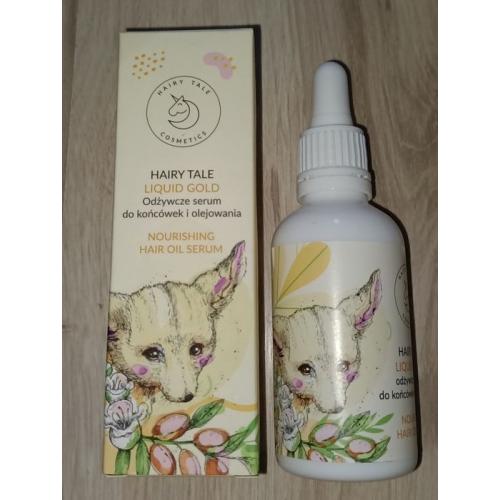 Hairy Tale Cosmetics Odżywcze serum do końcówek i do olejowania `Liquid Gold` - opinie | zdjęcie do recenzji od LandOfBliss