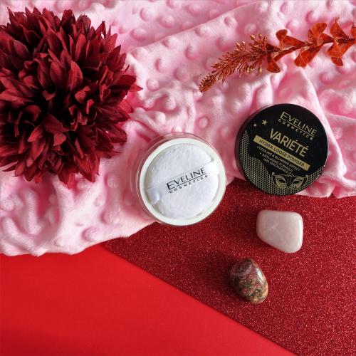 Eveline Cosmetics Variete, Hydra Loose Powder (Puder sypki z efektem chłodzącym) - opinie | zdjęcie do recenzji od Elednor - 2