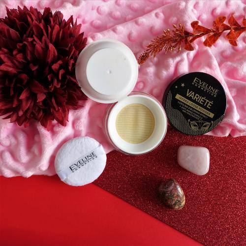Eveline Cosmetics Variete, Hydra Loose Powder (Puder sypki z efektem chłodzącym) - opinie | zdjęcie do recenzji od Elednor - 3