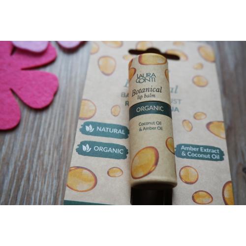 Laura Conti Botanical, Balsam do ust z bursztynem - opinie | zdjęcie do recenzji od linea80 - 2