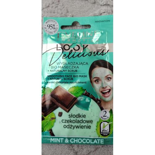 Eveline Cosmetics Look Delicious, Wygładzająca bio maseczka z naturalnym peelingiem - opinie | zdjęcie do recenzji od ciasteczkowapanna - 1