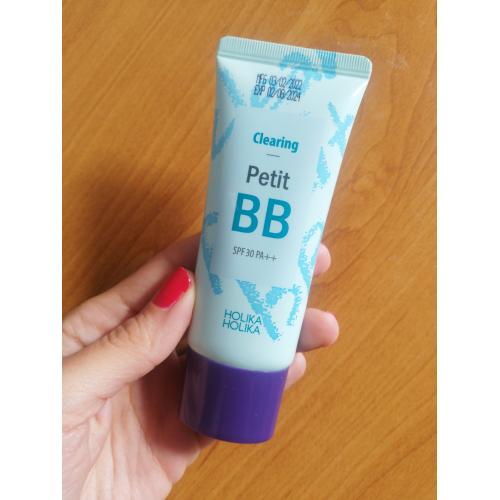 Holika Holika Essential, Clearing Petit BB Cream SPF 30 (Oczyszczający krem BB) - opinie | zdjęcie do recenzji od Justyna_moja_pielegnacja - 1