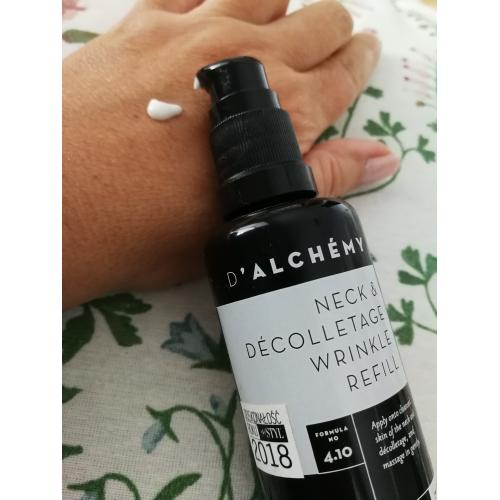 D'Alchemy Neck & Decolletage Wrinkle Refill (Wypełniacz zmarszczek do szyi i dekoltu) - opinie | zdjęcie do recenzji od agi1234