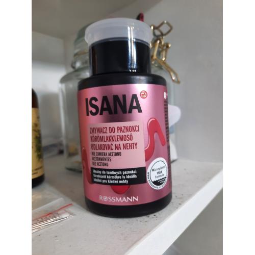 Isana Professional, Nagellack Entferner Acetonfrei mit Biotin und Aprikosenkernol (Zmywacz do paznokci bez acetonu z pompką z biotyną i olejem z pestek moreli (nowa wersja)) - opinie | zdjęcie do recenzji od Qradomowa86 - 1