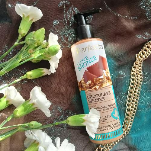 Perfecta I Love Bronze, Chocolate Bronze, Nawilżający balsam brązująco-rozświetlający `Chocolate Dessert` - opinie | zdjęcie do recenzji od medyta1988 - 1