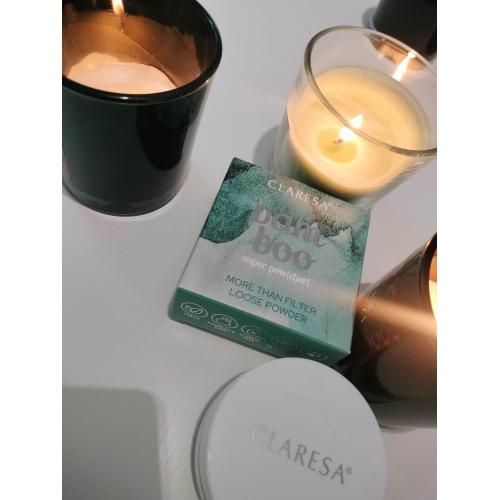 Claresa Bamboo Super Pow(de)r ! (Puder bambusowy sypki) - opinie | zdjęcie do recenzji od blondeinbeauty