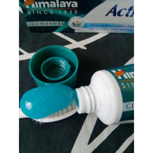 Himalaya Herbals Gum Expert, Active White Toothpaste (Pasta do zębów wybielająca) - opinie | zdjęcie do recenzji od Owocowysad - 1