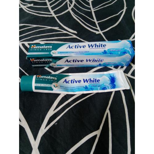 Himalaya Herbals Gum Expert, Active White Toothpaste (Pasta do zębów wybielająca) - opinie | zdjęcie do recenzji od Owocowysad - 2