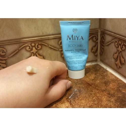 Miya Cosmetics BODY.lab, Naturalny dezodorant w kremie - opinie | zdjęcie do recenzji od kasia489 - 1