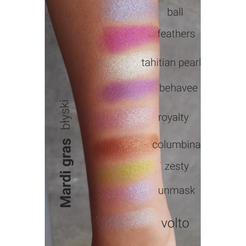 W7 Mardi Gras Pressed Pigments Palette (Paleta prasowanych pigmentów) - opinie | zdjęcie do recenzji od Smerfeta83 - 2