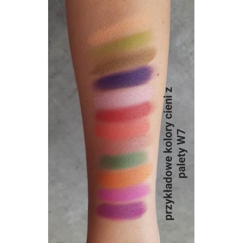 W7 Mardi Gras Pressed Pigments Palette (Paleta prasowanych pigmentów) - opinie | zdjęcie do recenzji od Smerfeta83 - 3
