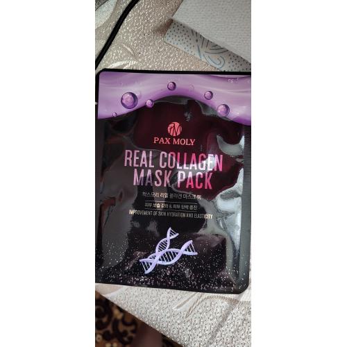 Pax Moly Real Collagen Mask Pack (Maska nawilżająca) - opinie | zdjęcie do recenzji od joaska1992