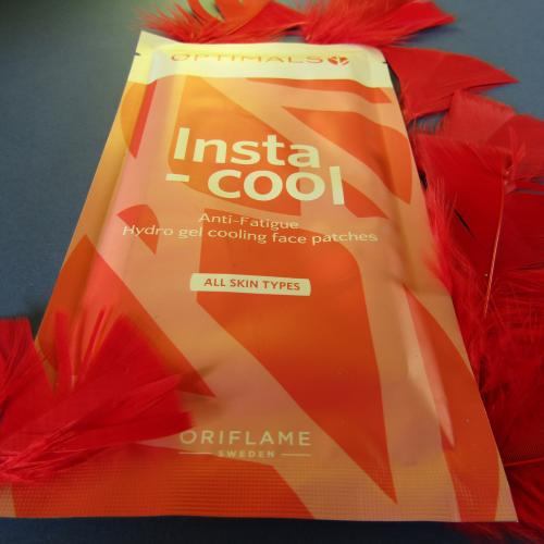 Oriflame Optimals, Insta-Cool Anti-fatigue Hydrogel Cooling Face Patches (Hydrożelowe płatki do twarzy) - opinie | zdjęcie do recenzji od AnaSky - 1