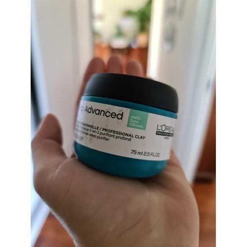 L'Oreal Professionnel Serie Expert, Scalp Advanced, Anti-Oiliness 2-In-1 Deep Purifier Clay (Szampon i maska 2 w 1 do przetłuszczających się włosów i skóry głowy) - opinie | zdjęcie do recenzji od Ata77