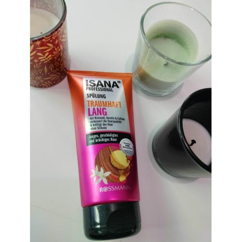 Isana Professional, Traumhaft Lang, Spülung (Odżywka do włosów `Wymarzona długość`) - opinie | zdjęcie do recenzji od blondeinbeauty