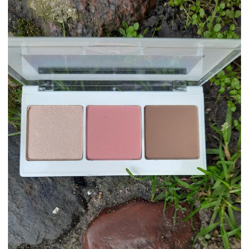 Claresa Make Up, All Set! Contouring Palette (Paleta do konturowania twarzy) - opinie | zdjęcie do recenzji od Smerfeta83 - 4