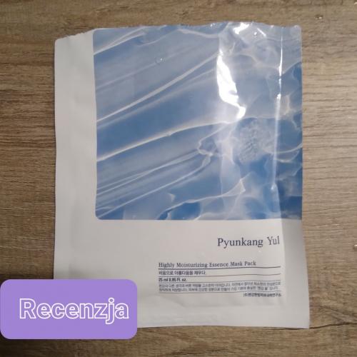 Pyunkang Yul Highly Moisturizing Essence Mask Pack (Głęboko Nawilżająca Maska w Płachcie) - opinie | zdjęcie do recenzji od StylowePastelowe