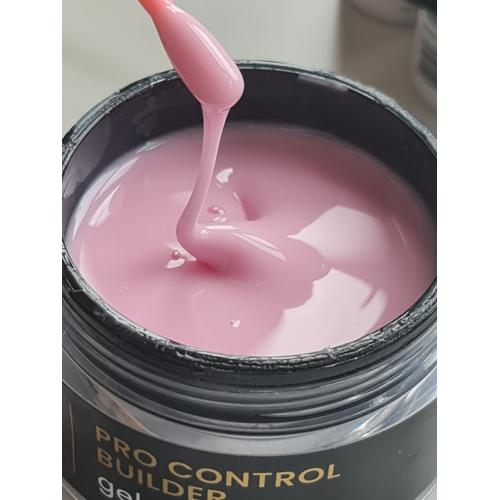 Boska Nails Shine Rose Pro Control Builder Gel System UV (Żel budujący samopoziomujący) - opinie | zdjęcie do recenzji od kwiatek182
