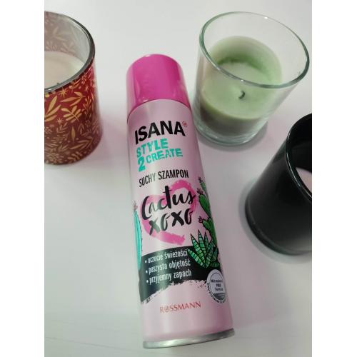 Isana Cactus XoXo Trockenshampoo (Suchy szampon o kwiatowo- egzotycznym zapachu) - opinie | zdjęcie do recenzji od blondeinbeauty