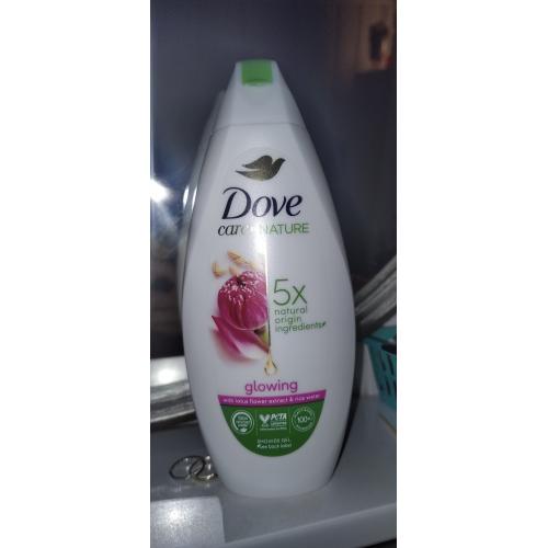 Dove Care by Nature, Glowing Shower Gel with Lotus Flower Extract & Rice Water (Rozświetlający żel pod prysznic `Ekstrakt z lotosu i woda ryżowa`) - opinie | zdjęcie do recenzji od joaska1992