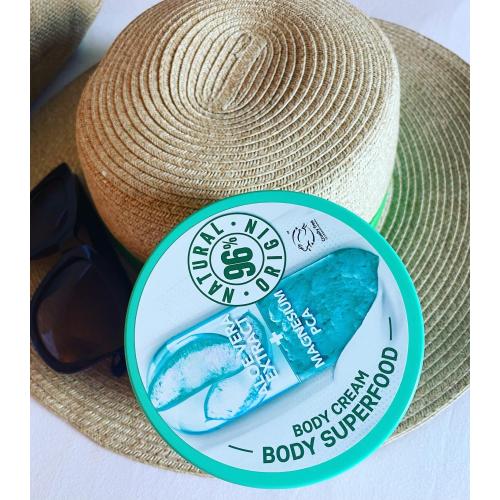 Garnier Body Superfood, Aloe Vera Extract + Magnesium PCA 48H Soothing Cream (Kojący krem do ciała z ekstraktem z aloesu i solą magnezową) - opinie | zdjęcie do recenzji od Gogo145 - 3