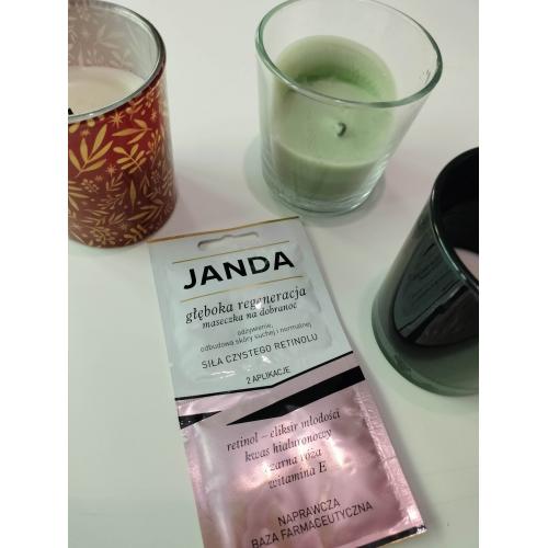 Janda Siła Czystego Retinolu, Maseczka na dobranoc `Głęboka regeneracja` - opinie | zdjęcie do recenzji od blondeinbeauty