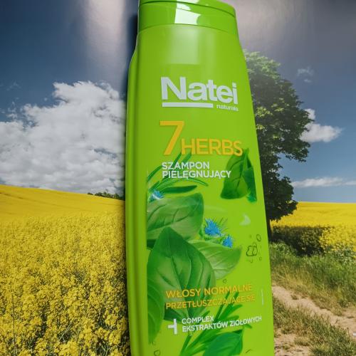 Natei Naturals, 7 Herbs, Szampon pielęgnujący - opinie | zdjęcie do recenzji od medyta1988 - 2