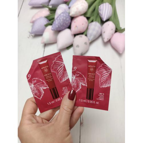 Apivita Wine Elixir, Anti - Wrinkle Eye & Lip Cream (Przeciwzmarszczkowy krem pod oczy i na okolice ust) - opinie | zdjęcie do recenzji od DianaArtsewing