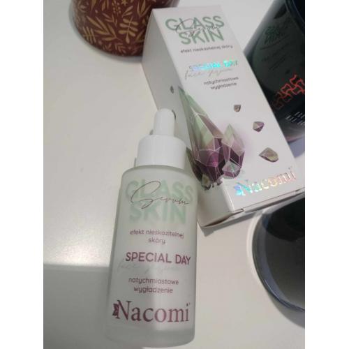 Nacomi Glass Skin, Special Day Face Serum (Serum do twarzy) - opinie | zdjęcie do recenzji od blondeinbeauty