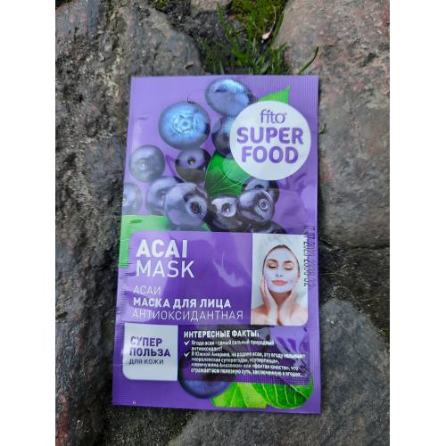 Fitokosmetik Fito Superfood, Antyoksydacyjna maseczka do twarzy `Acai` - opinie | zdjęcie do recenzji od Smerfeta83 - 1