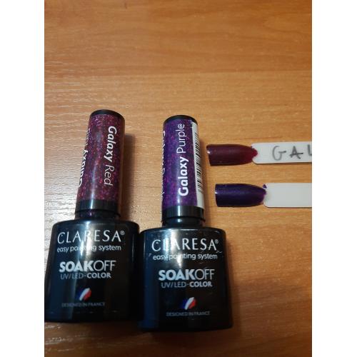 Claresa Galaxy, Soak Off UV/ LED Color (Lakier hybrydowy) - opinie | zdjęcie do recenzji od Smerfeta83 - 1