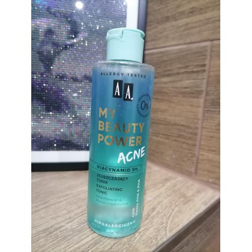 AA My Beauty Power Acne, Złuszczający tonik `Niacynamid 5%` - opinie | zdjęcie do recenzji od Klaudek898