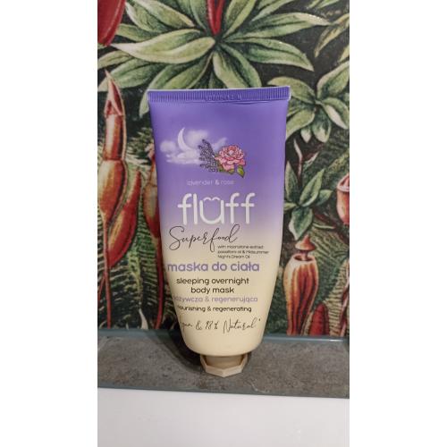 Fluff Superfood, Sleeping Overnight Body Mask Lavender & Rose (Maska do ciała na noc `Lawenda i Róża`) - opinie | zdjęcie do recenzji od C_in_i - 1