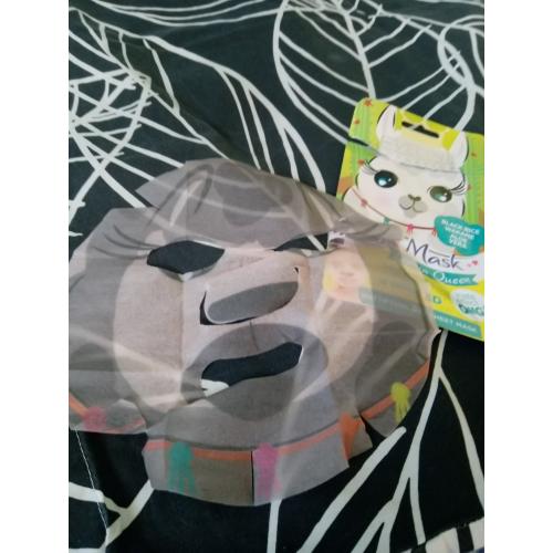 Eveline Cosmetics Magic Mask, Matująca maska w płacie 3D `Lama Queen` - opinie | zdjęcie do recenzji od Owocowysad - 1