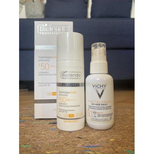 Bielenda Professional SUPREMELAB Sun Protect, Nawilżający krem ochronny SPF 50 PA ++++ - opinie | zdjęcie do recenzji od Sara_concept - 1