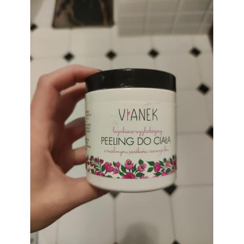 Vianek Seria Pomarańczowa, Odżywczo-wygładzający peeling do ciała - opinie | zdjęcie do recenzji od DianaArtsewing