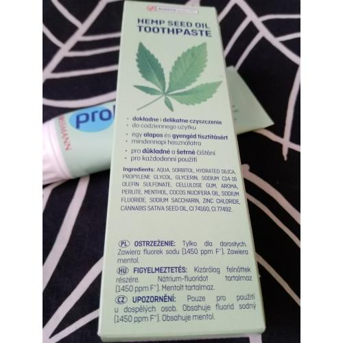 Prokudent Med Hemp Seed Oil Toothpaste (Pasta do zębów z olejem z nasion konopii i cynkiem) - opinie | zdjęcie do recenzji od Owocowysad - 1