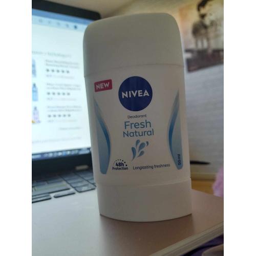 Nivea Fresh Natural, Antyperspirant w sztyfcie  48h 0% soli aluminium - opinie | zdjęcie do recenzji od Nightmare666