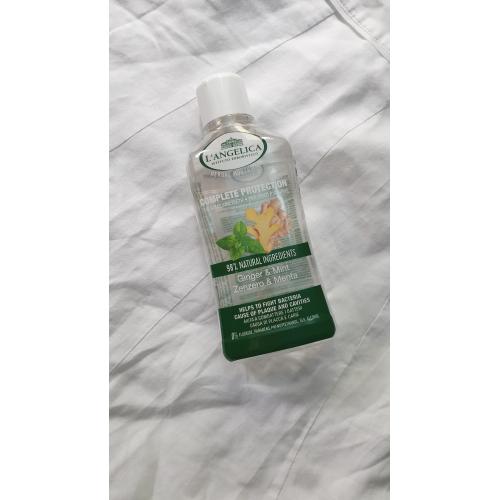 L'Angelica Complete Protection Ginger & Mint Mouthwash (Płyn do płukania jamy ustnej) - opinie | zdjęcie do recenzji od Justis84