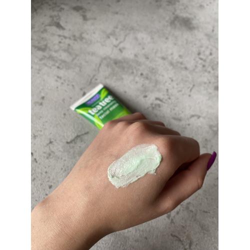 Beauty Formulas Australian Tea Tree, Deep Cleansing Facial Mask (Maseczka z olejkiem z drzewa herbacianego) - opinie | zdjęcie do recenzji od karo_beauty_tips - 2