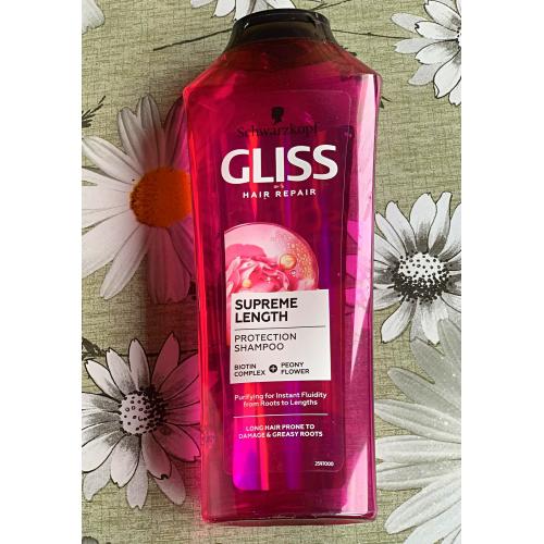 Schwarzkopf Gliss Supreme Length, Shampoo (Szampon do włosów długich z regenracyjnymi mikro-lipidami i ekstraktem z piwonii) - opinie | zdjęcie do recenzji od IwonaTeresaMaria