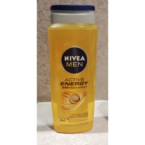 Nivea Men, Active Energy, 24h Fresh Effect Shower Gel (Żel pod prysznic dla mężczyzn) - opinie | zdjęcie do recenzji od 2e9182b55bdf0a98ff6828ef66cf0b2a4e640980_67070af1f3125