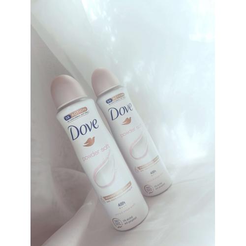 Dove Powder Soft, Antyperspirant w aerozolu 48h - opinie | zdjęcie do recenzji od cosmetically