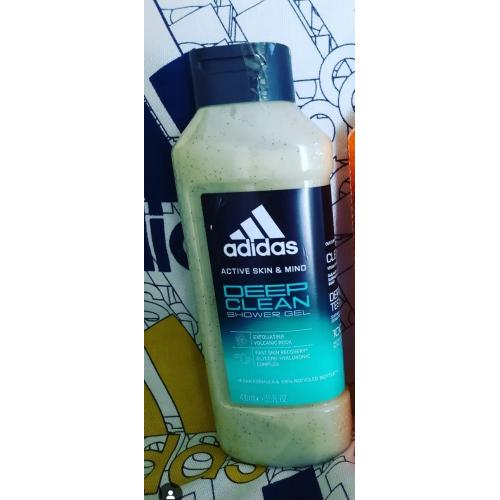 Adidas Deep Clean Shower Gel (Oczyszczający żel pod prysznic z efektem peelingu) - opinie | zdjęcie do recenzji od Qradomowa86