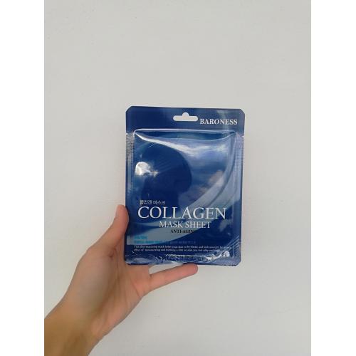 Baroness Collagen Mask Sheet (Odmładzająco-ujędrniająca maska w płachcie z kolagenem) - opinie | zdjęcie do recenzji od Justyna_moja_pielegnacja