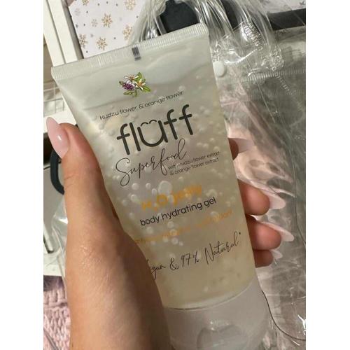 Fluff Superfood, H2O Jelly Body Hydrating Gel (Antyoksydacyjna woda żelowa `Kwiat kudzu i kwiat pomarańczy`) - opinie | zdjęcie do recenzji od Nalia_1