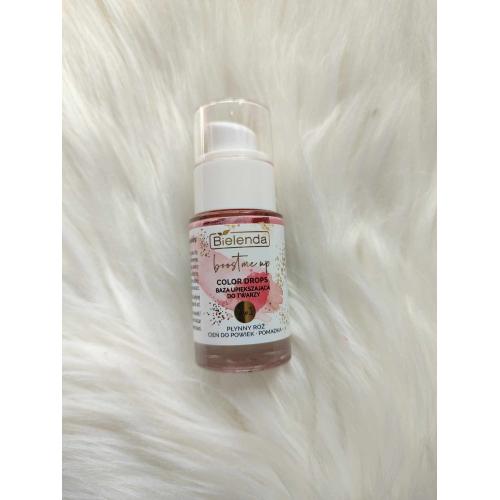 Bielenda Boost Me Up, Color Drops, Baza upiększająca do twarzy 3w1 - opinie | zdjęcie do recenzji od Justi012